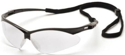 SAFETY GLASSES CLEAR LENS BK PMXTREME