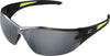 SAFETY GLASSSES BK/SLY MIRROR