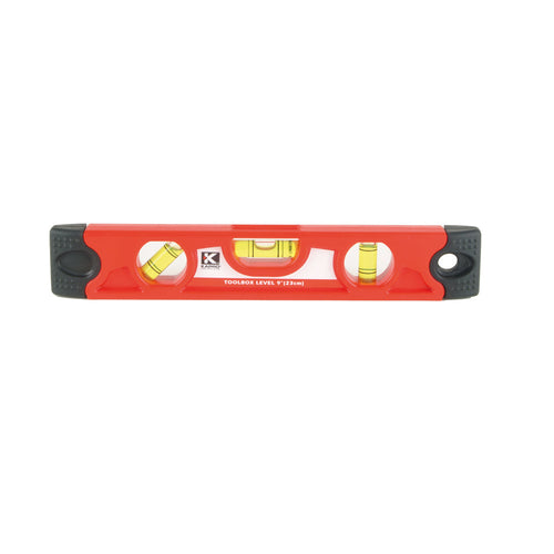 Kapro 227 Magnetic Toolbox Level with Rubber End Caps 9 in.