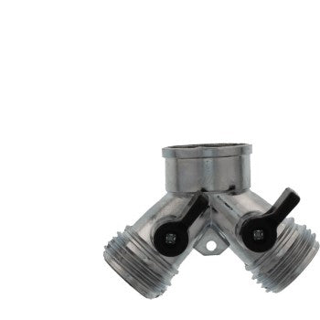 World & Main/Cranbury 104850 568 Metal Y Hose Adaptor