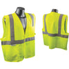 Radians Rad Wear ANSI Class 2 Hi Vis Green Safety Vest 3XL