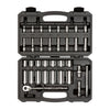 TEKTON 3/8 Inch Drive 6-Point Socket and Ratchet Set with Case (34-Piece)