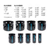 Spyder 13-Piece Bi-Metal Hole Saw Kit Rapid Core Eject