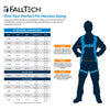 Fall Tech Contractor 1D Standard Non-belted Full Body Harness, Tongue Buckle Leg Adjustment