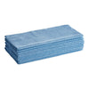 Lavex 16 x 16 Blue Microfiber General Purpose Cloth