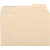 Business Source Letter 1 In. Manila File Folder (100-Pack)